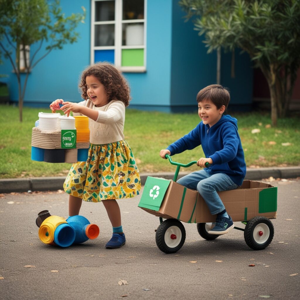 Como Fazer Brinquedos com Materiais Recicláveis