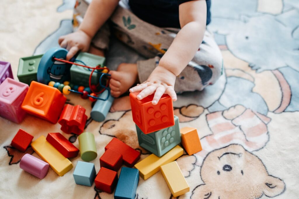 Ideias de atividades para bebês em casa