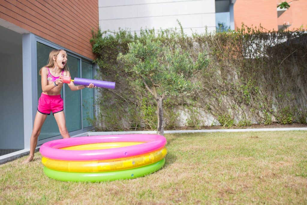 Criando um mini parque aquático em casa