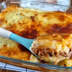 Escondidinho de carne moída e batata